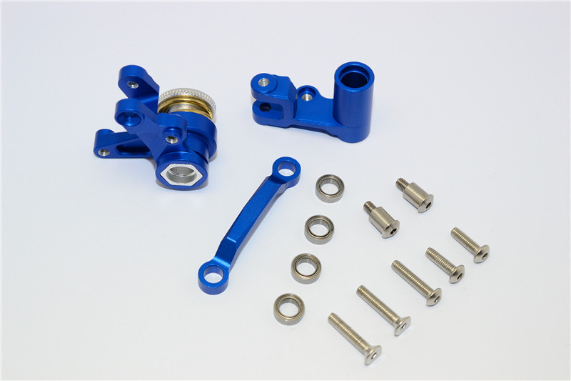 1/7 TRAXXAS XO-1 ALLOY STEERING ASSEMBLY SET WITH STAINLESS STEEL SCREWS XO048